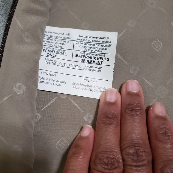 Samsonite Wheat Brown Briefcase - Picture 6 of 16